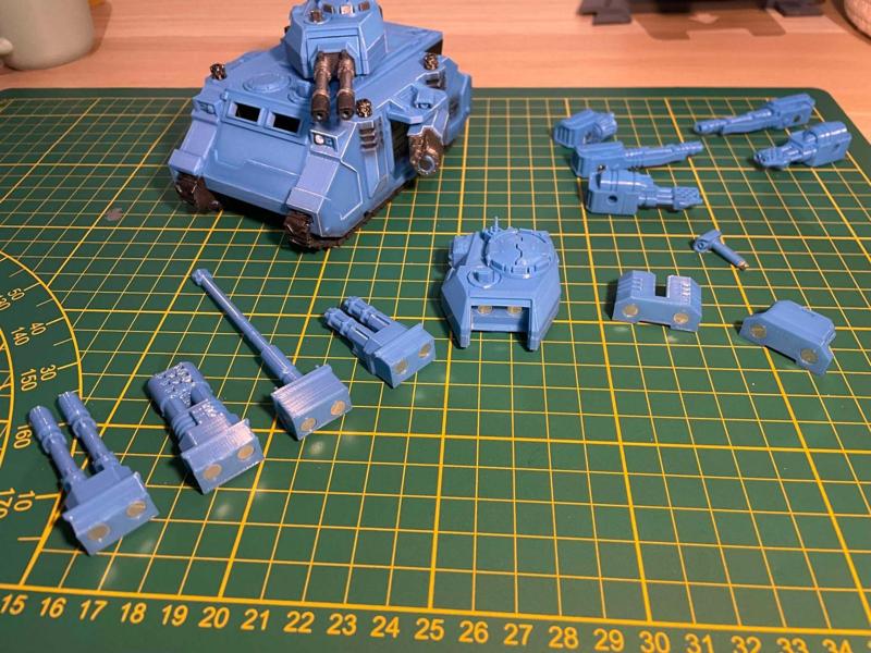 additional turret magnet APC Battle Tank proxy