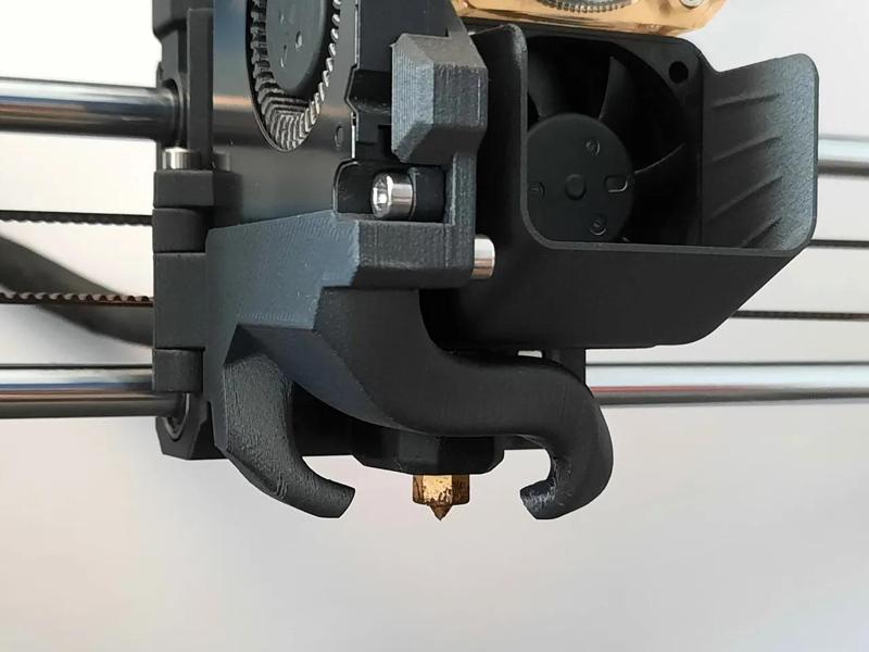 High-visibility and performance Prusa MK4 fan duct