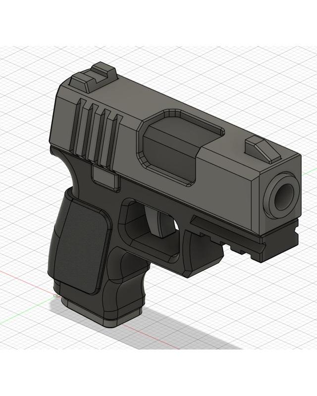 BB Glock 17 – Miniature fidget version of the Iconic Glock 17