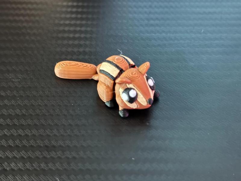 Articulated Cute Chipmunk