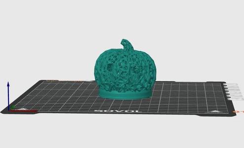 pumpkin lamp