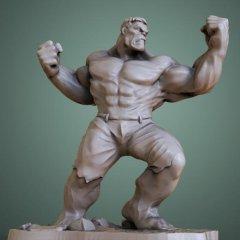 Hulk 3D Printing Figurine | Static