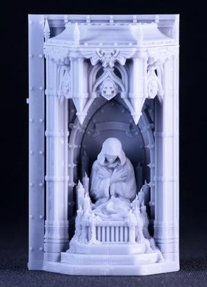 Altar / Custom panel for futuristic wargame building