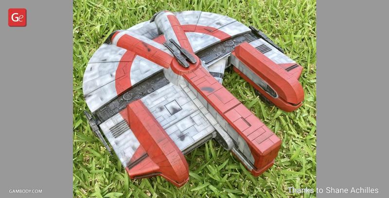 Ebon Hawk STL files for 3D Printing | Assembly Model