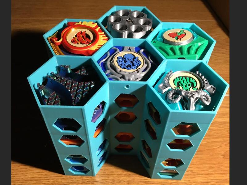 Hextraction Tile Caddy for A1 mini + options