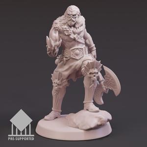 Barbarian – Masked Sorcerer – Display Figure/Tabletop Miniature (28mm&75mm)