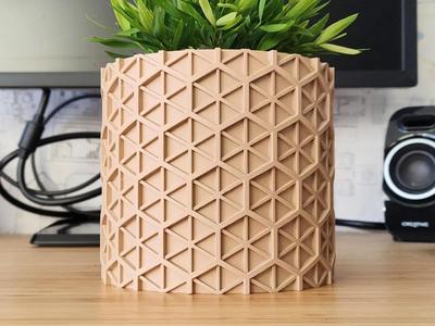 Kumiko Plant pot and Planter – Vase mode design