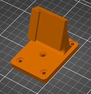 Adapter plate for the Prusa Spool Holder   