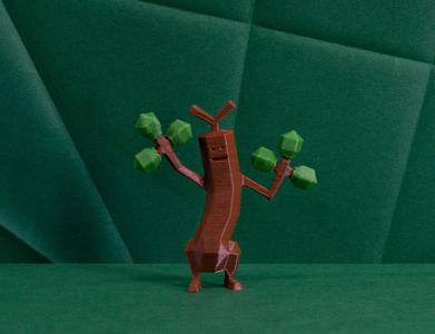 Sudowoodo Low Poly