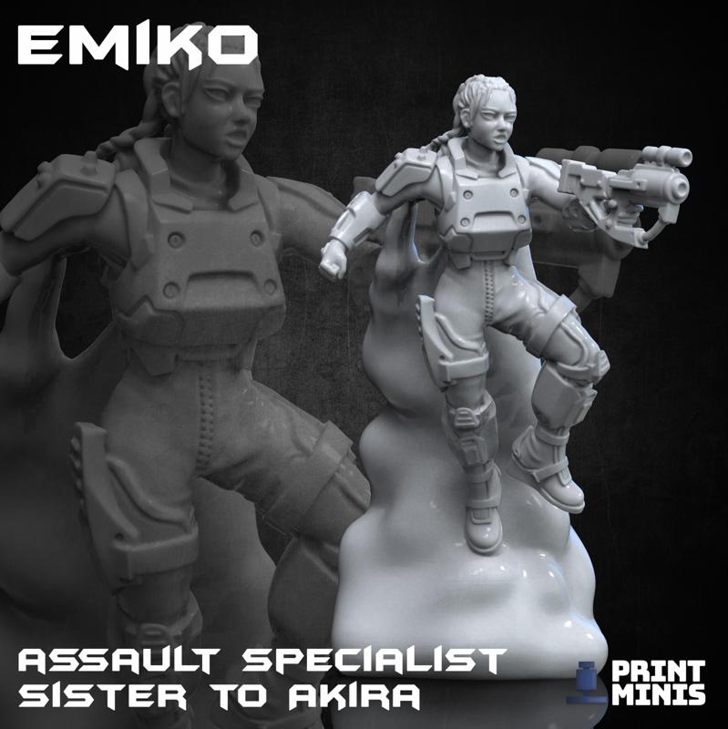 Emiko – Assault Specialist – Automata Collection