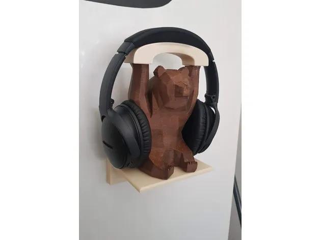Bear Headphones Holder