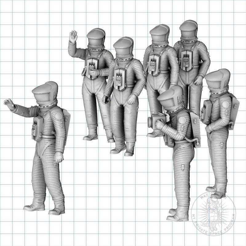 Lunar Astronaut Set – 2001 A Space Odyssey