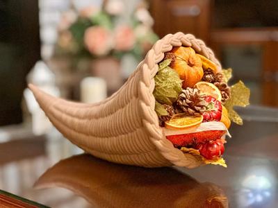 Autumn Cornucopia (Vase Mode Print)