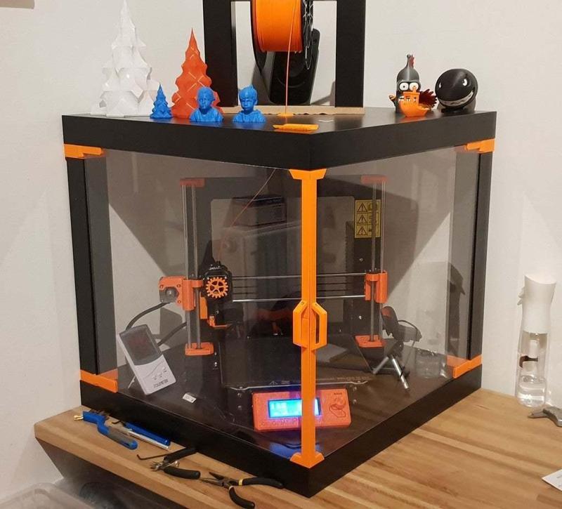 Prusa i3 MK3 Corner ENCLOSURE