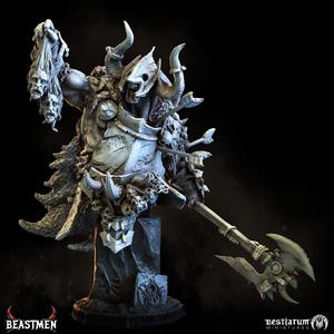 Grimscar the Beastlord – Bust