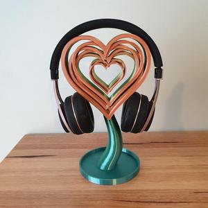 Love Hearts Headphone Stand