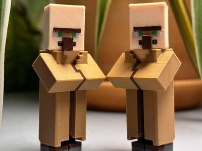 Minecraft Villager Articulated