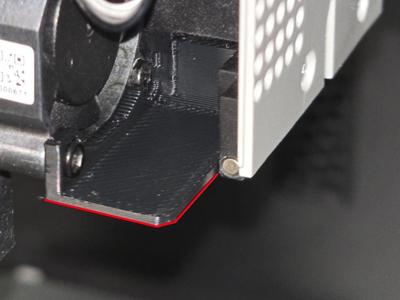 Toolhead nozzle cooler heat block for P1P/P1S