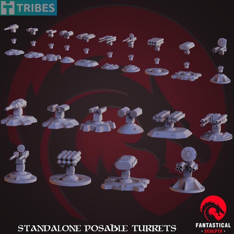 Standalone Posable Turrets