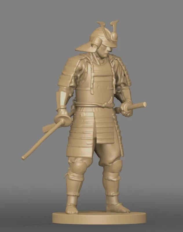 Samurai figure