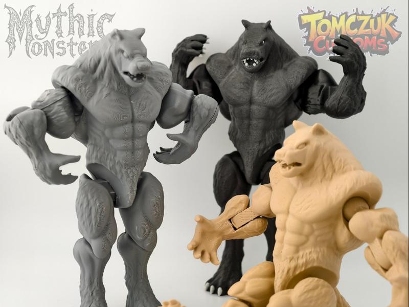 Mythic Monsters: Werewolf Action Figure!