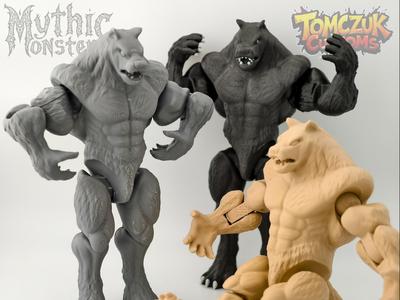 Mythic Monsters: Werewolf Action Figure!