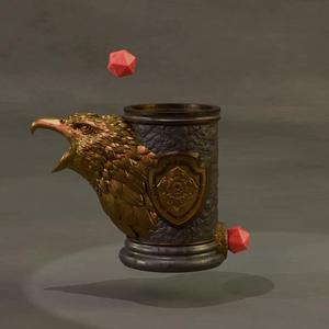 Eagle Dice Mug