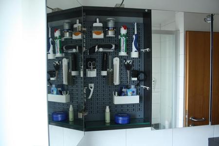 Bathroom Holder for Pegboard