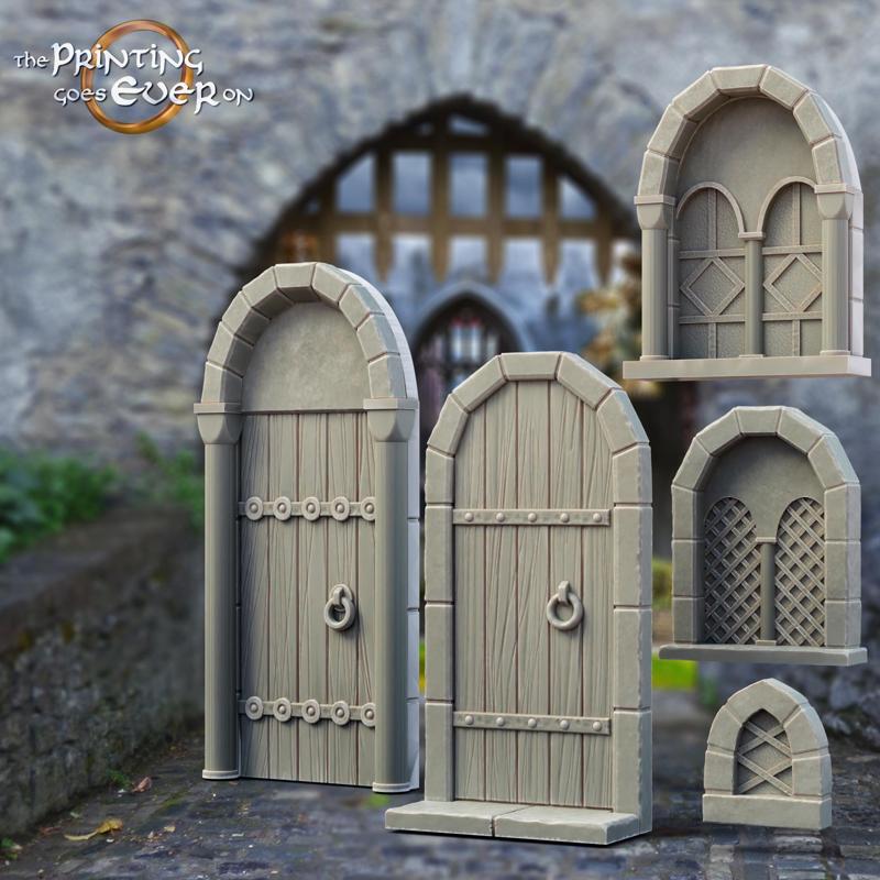 Doors and Windows – Building Decorations