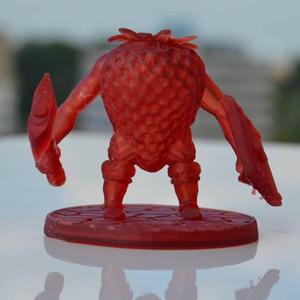 28mm Strawberry Knight v1 – “Strawbarian”