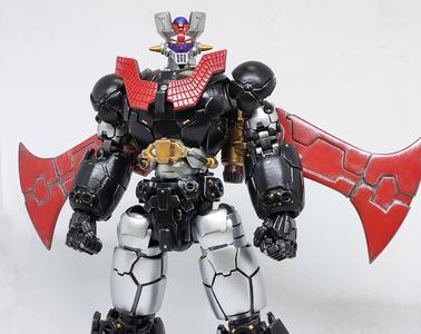 Mazinger Z robot made of metal and plastic