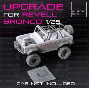 UPGRADE SET for BRONCO REVELL modelkit 1-25th scale