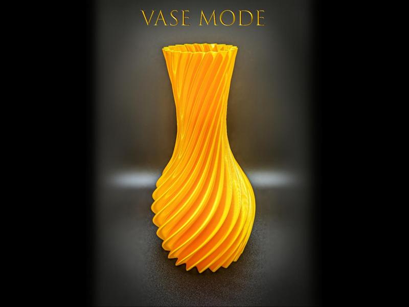 Modern Spiral Vase