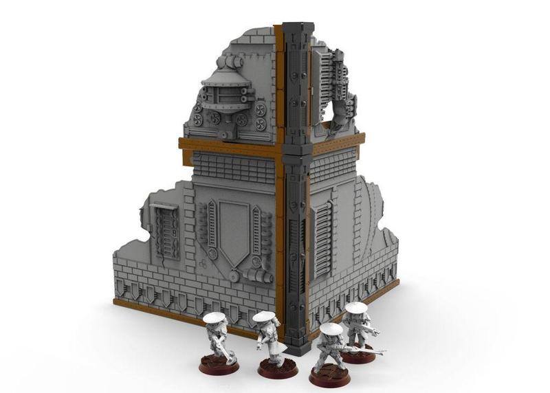 ETB Industrial building 5″ tall floor sample from Damocles KS