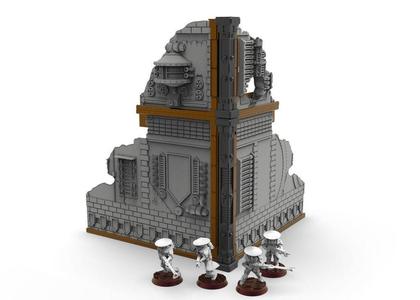 ETB Industrial building 5″ tall floor sample from Damocles KS
