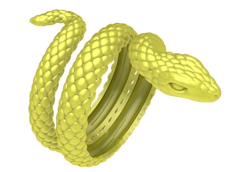 Zodiac Snake Ring 4060