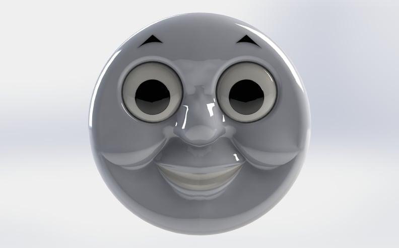 Thomas the Train Engine Face