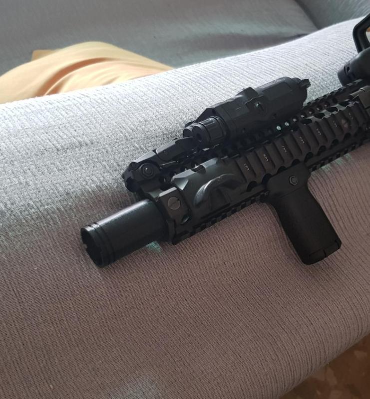 Sound amplifier for M4,M16 and aeg
