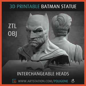Bat-dude Statue – 3D Printable