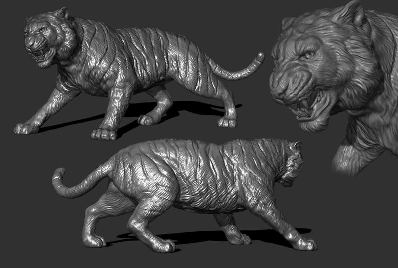 Tiger attack