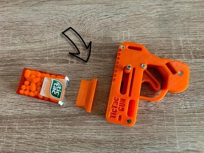 Tic Tac Gun Adapter for smaller Tic Tac boxes