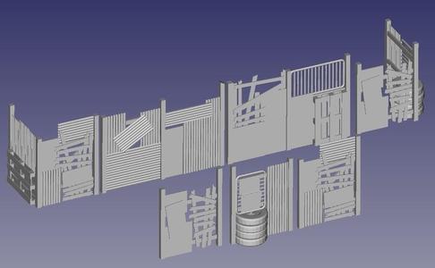 Junk-Wall for H0 – 1:87