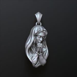 Saint Holy Virgin Mary Pendant