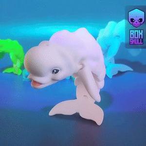 BELUGA - FLEXI, PRINT-IN-PLACE, ARTICULATED