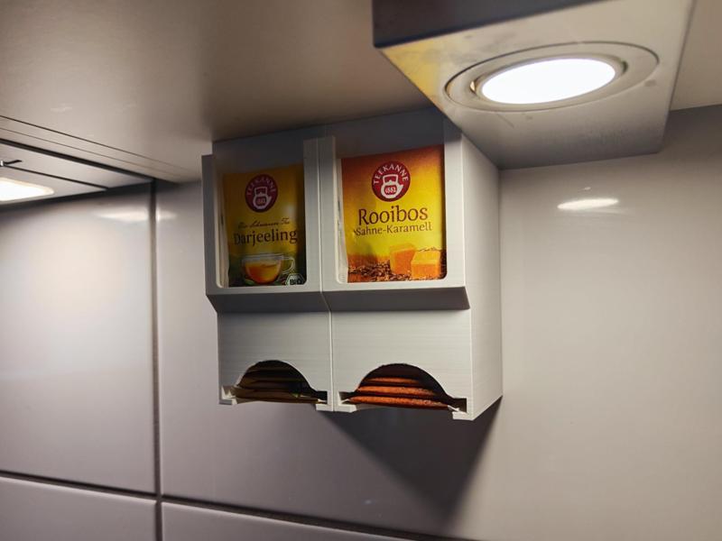 Magnetic Tea Bag Dispenser