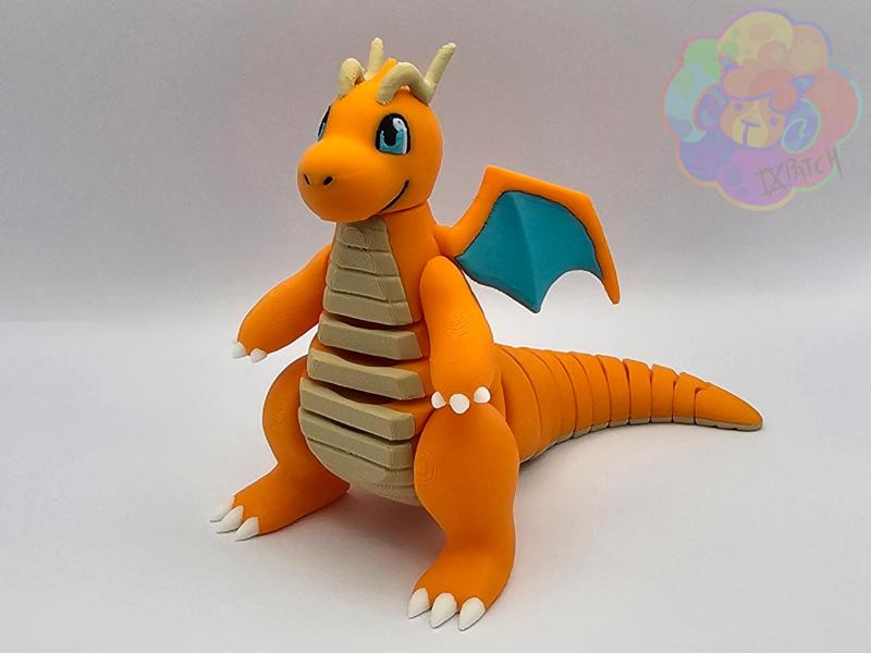 Dragonite – Flexi Articulated Pokémon