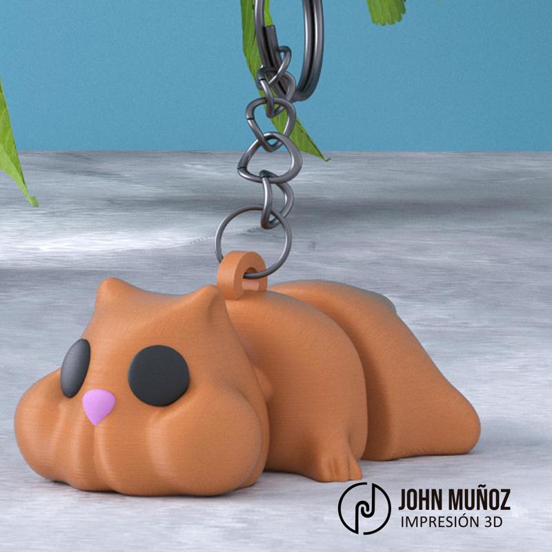 Llavero hamster cute