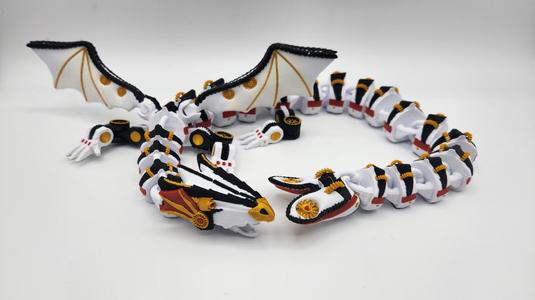 Steampunk Flexi Dragon