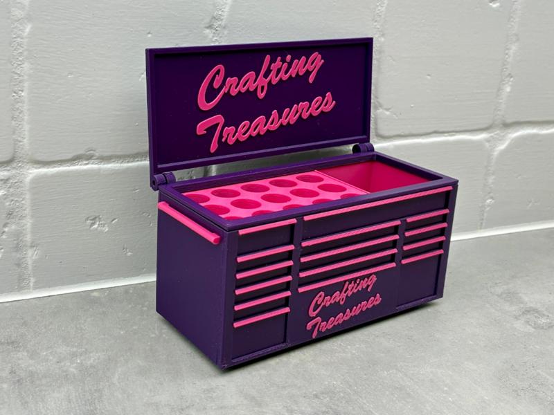 Crafting Treasures diy desk organizer pen holder