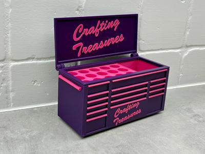 Crafting Treasures diy desk organizer pen holder